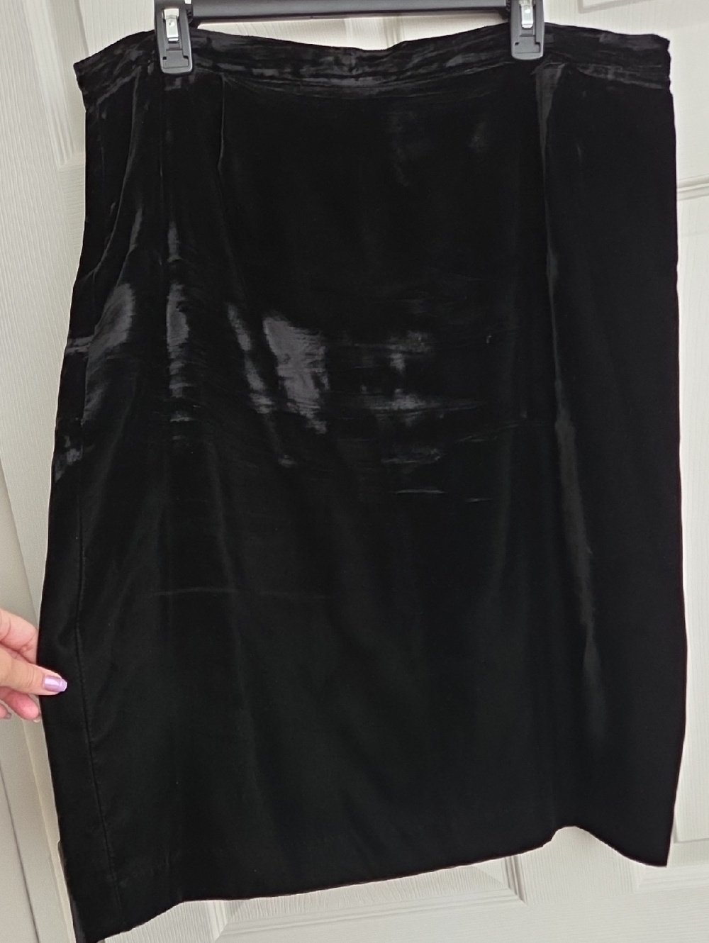 Black Velvet Pencil Skirt 💓4/$25